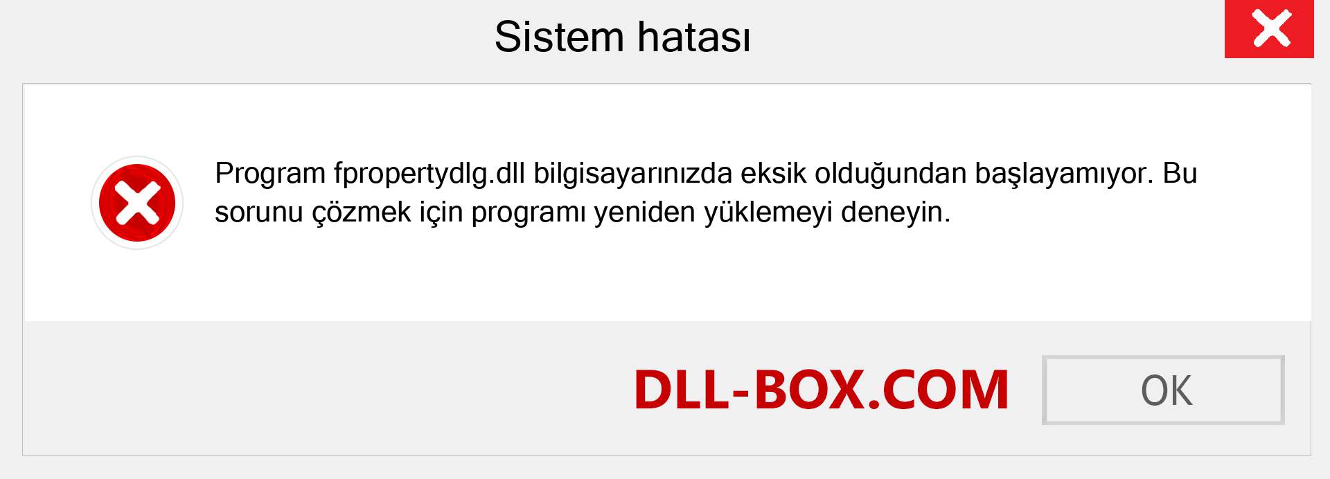 fpropertydlg.dll dosyası eksik mi? Windows 7, 8, 10 için İndirin - Windows'ta fpropertydlg dll Eksik Hatasını Düzeltin, fotoğraflar, resimler